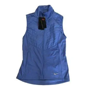 Nike Jackets Coats Nike Womens Essential Filled Drifit Blue